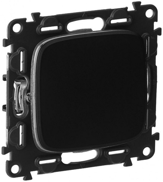 

Выключатель Legrand 752911 Valena ALLURE DIY, 1-клавишный, 10А, 250В, антрацит, 752911