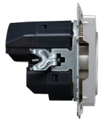 фото Розетка с заземлением IEK BR-R14-16-U21-D31-K47