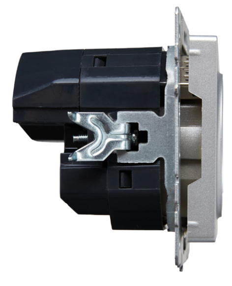 фото Розетка с заземлением  IEK BR-R14-16-U21-D31-K47 в Омске