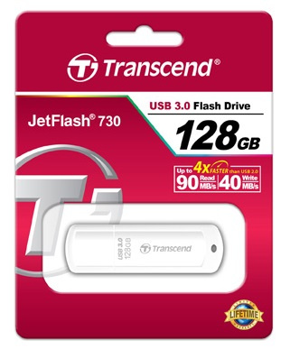 фото Накопитель USB 3.0 128GB Transcend JetFlash 730 в Уфе