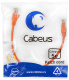 фото Кабель патч-корд U/UTP 5e кат. 0.3м Cabeus PC-UTP-RJ45-Cat.5e-0.3m-OR в Санкт-Петербургe