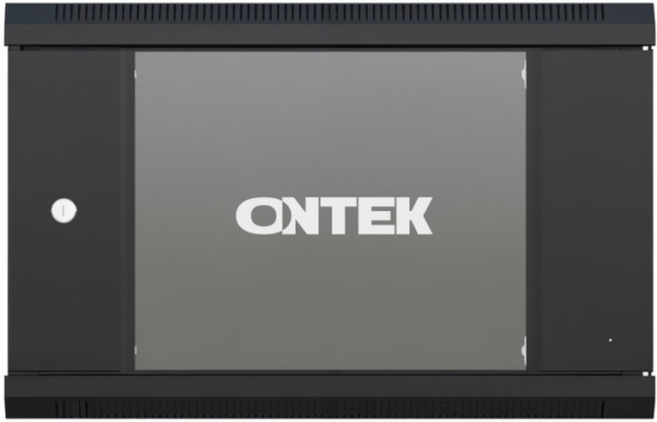 фото Шкаф настенный 19", 6U ONTEK TSN6U6637GSRSWRW-9005 в Воронеже