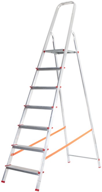 

Стремянка Rexant 12-5048 алюминиевая 7 ступенек, 12-5048