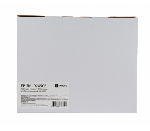

Тонер-картридж F+ FP-SMLD2850B черный, 5 000 страниц, для Samsung моделей ML-2850D, FP-SMLD2850B
