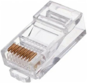 фото Вилка Cablexpert LC-8P8C-001 (3-fork)