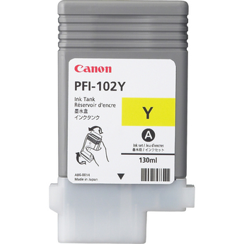 

Картридж Canon PFI-102Y 0898B001 для iPF710/605 жёлтый, PFI-102Y