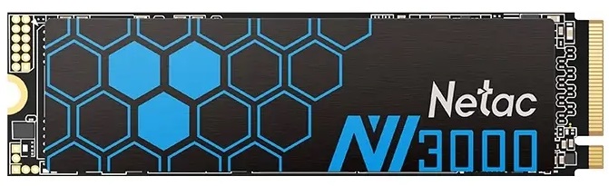 

Накопитель SSD NT01NV3000-2T0-E4X Netac SSD NV3000 PCIe 3 x4 M.2 2280 NVMe 3D NAND 2TB, R/W up to 3300/2900MB/s, with heat sink, 5y wty, NT01NV3000-2T0-E4X