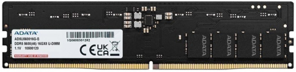 фото Модуль памяти DDR5 16GB ADATA AD5U560016G-S в Уфе