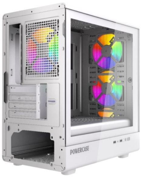 фото Корпус mATX Powercase Mistral Micro C4W в Волгограде