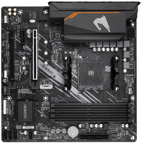 фото Материнская плата mATX GIGABYTE B550M AORUS ELITE в Санкт-Петербургe