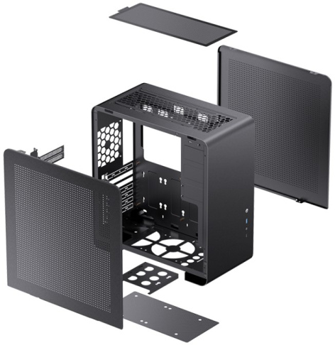 фото Корпус ATX JONSBO U4 Pro MESH Black