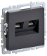 фото Розетка компьютерная+телефонная IEK BR-KT20-O-1-K53 в Уфе