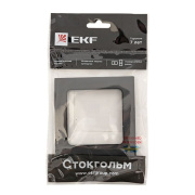 фото Рамка одинарная EKF EXM-G-302-30