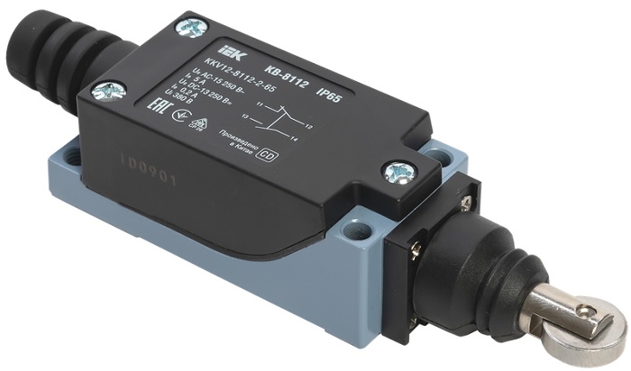 

Выключатель концевой IEK KKV12-8112-2-65 КВ-8112 толкатель с роликом IP65, KKV12-8112-2-65