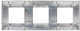 фото Рамка тройная  IEK SK-M32-M-K50 в Уфе