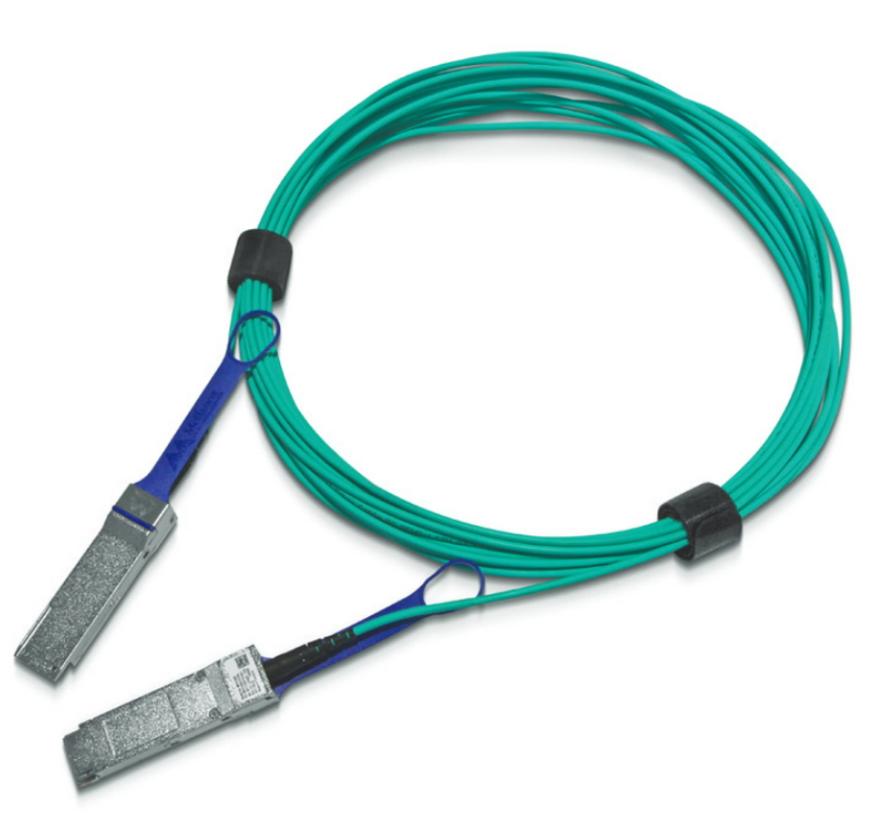 

Кабель MELLANOX TECHNOLOGIES MFA1A00-E010 active fiber cable, IB EDR, up to 100Gb/s, QSFP, LSZH, 10m, MFA1A00-E010