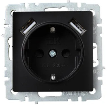 фото Розетка  IEK BR-R14-16-U21-D21-K02 в Екатеринбурге
