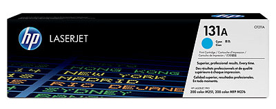 

Картридж HP 131A CF211A для принтера LaserJet Pro 200 M251/MFP M276 (1800 page) голубой, 131A
