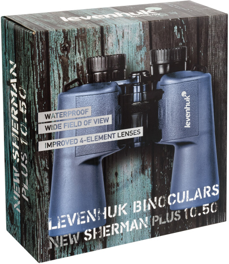 фото Бинокль  Levenhuk New Sherman PLUS 10x50 в Санкт-Петербургe