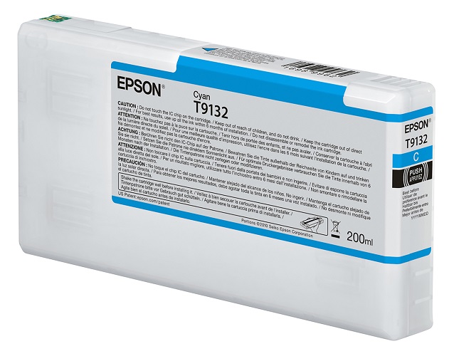 

Картридж Epson C13T913200 I/C Cyan (200ml) для SureColor SC-P5000, C13T913200