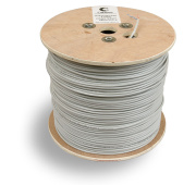 фото Кабель витая пара Cabeus UTP-2P-Cat.5e-SOLID-GY
