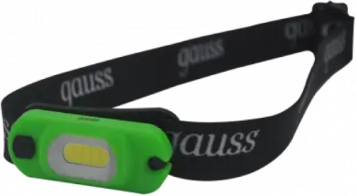 

Фонарь Gauss GF408 налобный GFL408 3W 150lm Li-ion 300mAh LED, GF408