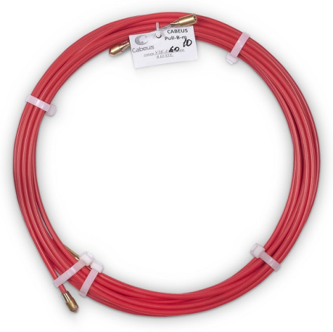 Изображение товара Устройство для протяжки кабелей Cabeus Pull-B-6-10m стеклопластиковое с латунным наконечником