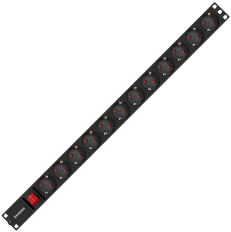 фото Блок розеток  Exegate PDU-V120 Al-12S-EU2.5-SW в Уфе