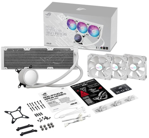 фото Система охлаждения жидкостная ASUS ROG RYUO III 360 ARGB WHITE EDITION в Челябинске