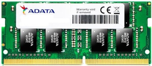 

Модуль памяти SODIMM DDR4 8GB ADATA AD4S26668G19-BGN PC4-21300 2666MHz CL19 1.2V, AD4S26668G19-BGN