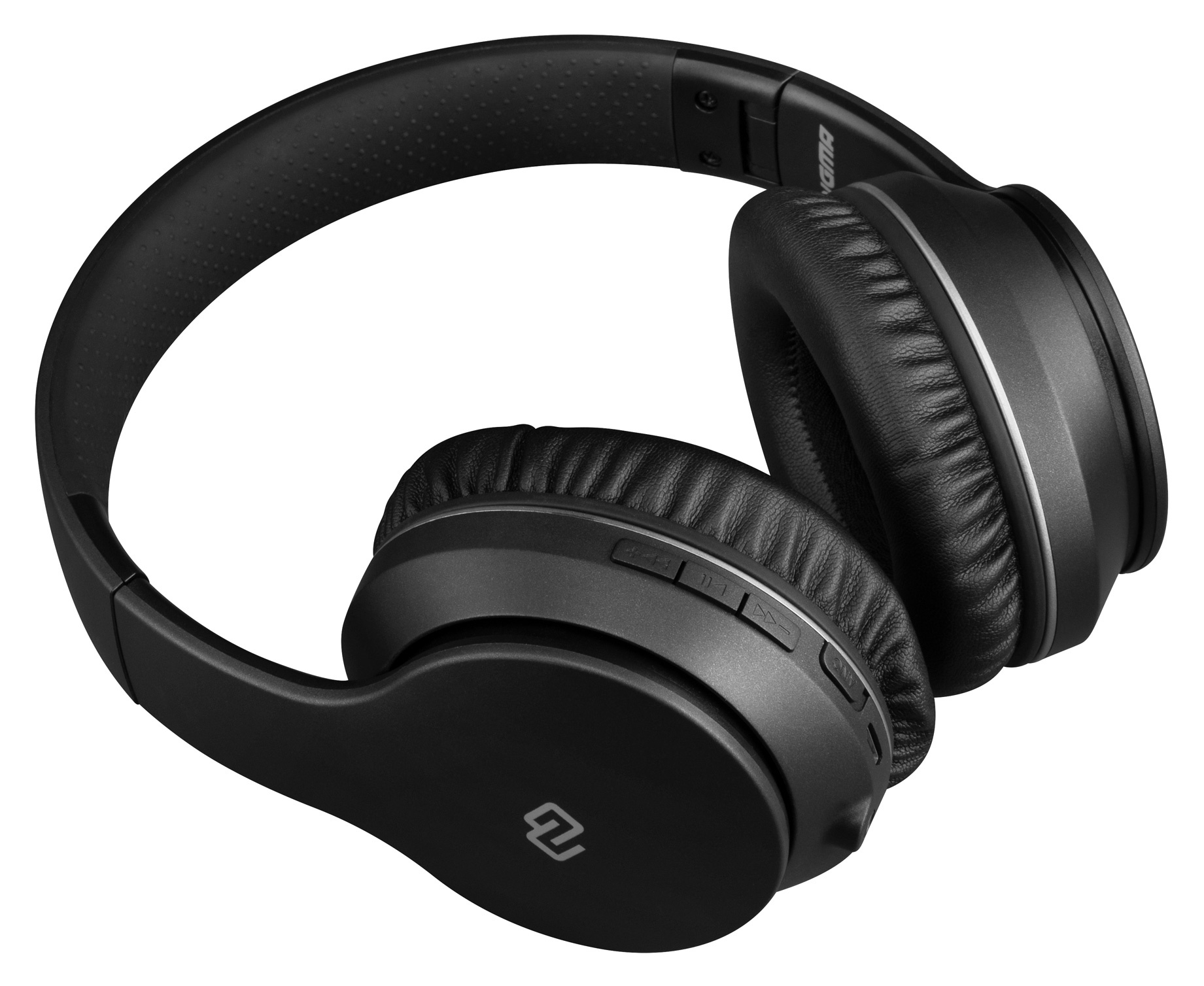 

Наушники накладные Digma BT19 черный беспроводные bluetooth оголовье, BT19