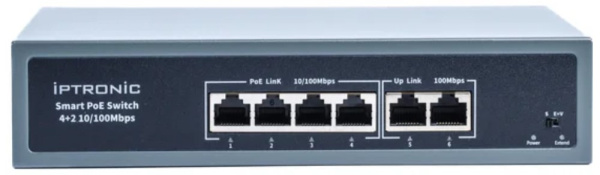 фото Коммутатор PoE IPTRONIC PS3-E6P4H в Перми