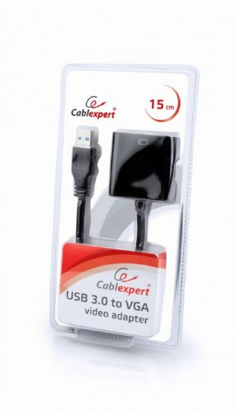 фото Адаптер переходник  Cablexpert AB-U3M-VGAF-01 в Екатеринбурге