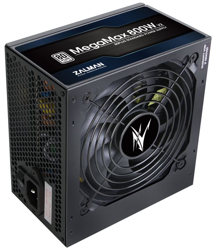 

Блок питания ATX Zalman ZM800-TXII V2 800W, APFC 120mm fan, 80+ (20+4pin), 8xSATA RTL, ZM800-TXII V2