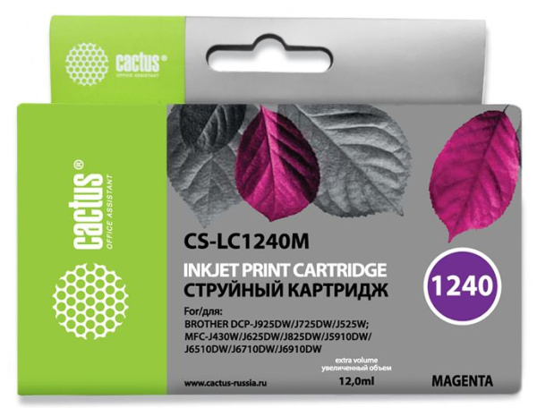 фото Картридж  Cactus CS-LC1240M в Омске