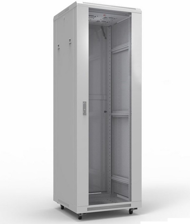 

Шкаф напольный 19", 42U Rexant 04-2306 Standart 600х800 мм, передняя дверь стекло, задняя дверь металл, RAL 7035 (состоит из 2 частей), 04-2306