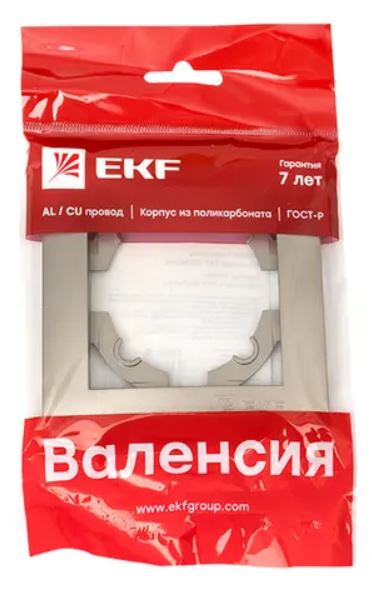 фото Рамка одинарная  EKF EWM-G-301-40 в Уфе