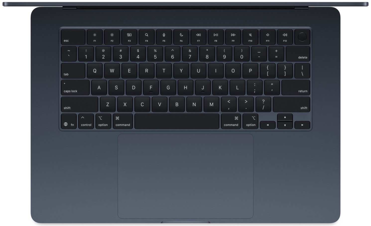 

Ноутбук Apple Macbook Air 15 (2025) MW1L3 15-inch MacBook Air: Apple M4 chip with 10-core CPU and 10-core GPU, 16GB, 256GB SSD - Midnight, Macbook Air 15 (2025)
