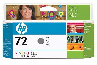 

Картридж HP C9374A №72 серый , ёмкость 130 мл, для плоттера Т1100/610, C9374A