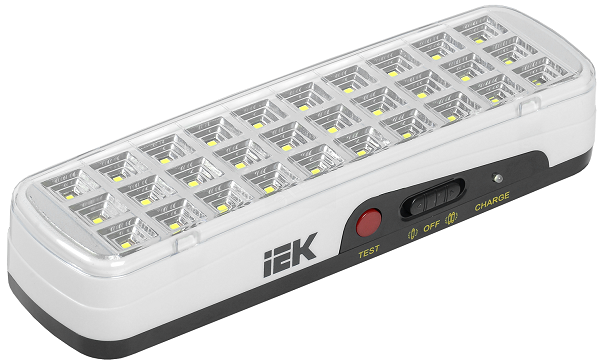 

Светильник IEK LDBA0-3926-30-K01 аккумуляторный светодиодный ДБА-3926 5ч непостоянный Lithium-ions IP20, LDBA0-3926-30-K01