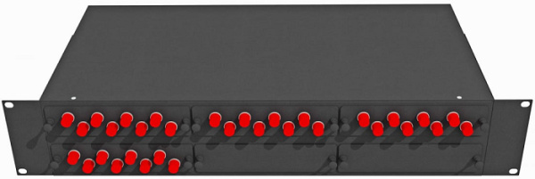фото Кросс оптический стоечный  TopLAN КРС-Top-2U-32FC/U-OS2-BK в Перми
