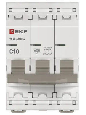 фото Автоматический выключатель  EKF M63MA6310C в Волгограде