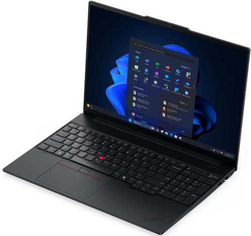 фото Ноутбук Lenovo ThinkPad E16 GEN 3 16" (Intel Core Ultra 5, 16Гб DDR5, SSD 512 Гб, Arc graphics 130T, Windows 11 Профессиональная) Черный [21SSS27D00_W11P]