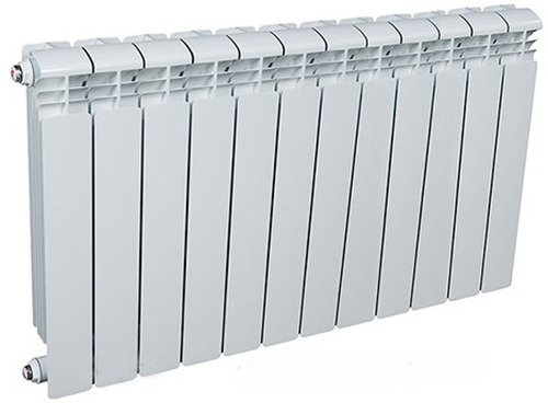

Радиатор отопления алюминиевый Rifar Alum 500 х12 RAL50012, Alum 500 х12