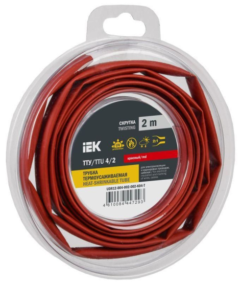 Изображение товара Трубка IEK UDR12-004-002-002-K04-T