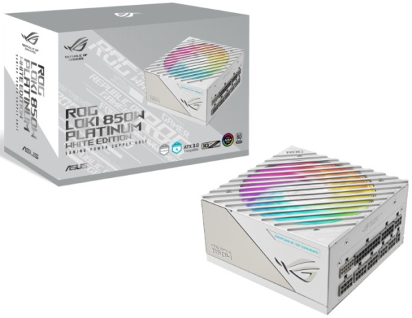 фото Блок питания SFX ASUS ROG-LOKI-850P-WHITE-SFXL-GAMING в Уфе