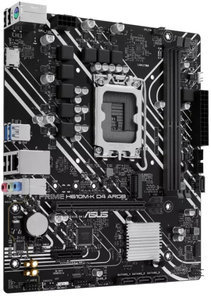 фото Материнская плата mATX ASUS PRIME H610M-K D4 ARGB в Уфе