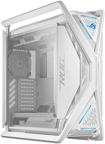 

Корпус eATX ASUS GR701 ROG HYPERION 90DC00F3-B39000 белый, без БП, боковые панели из закаленного стекла, 4*USB 3.2, 2*USB Type-C, audio, GR701 ROG HYPERION