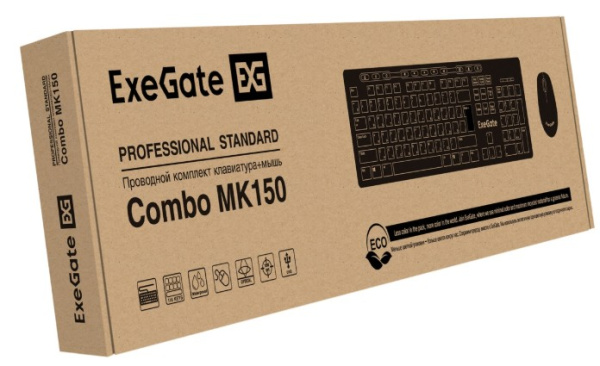фото Клавиатура и мышь  Exegate Professional Standard Combo MK150 в Уфе