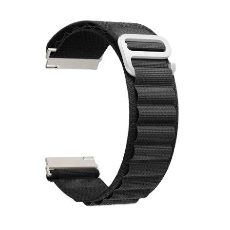 Изображение товара Универсальный нейлоновый ремешок для смарт-часов NAVI 22 мм G-крюк черный